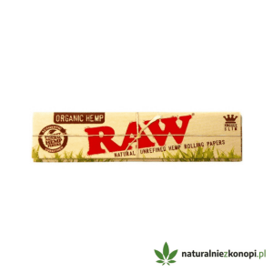 Bibułki RAW Organic Hemp KS Slim