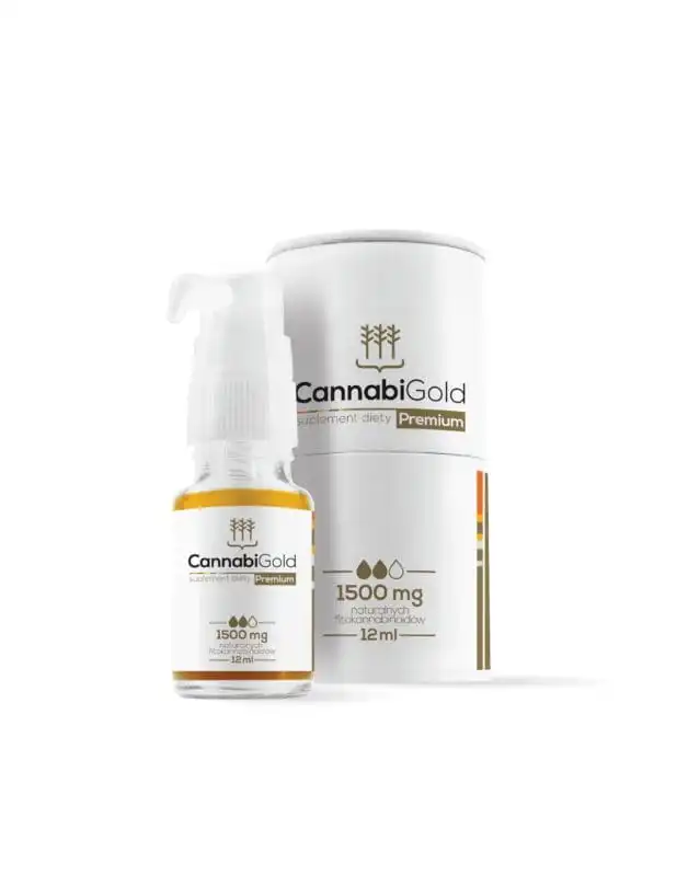 CannabiGold Premium 1500mg CBD THC <0,2% - 12g