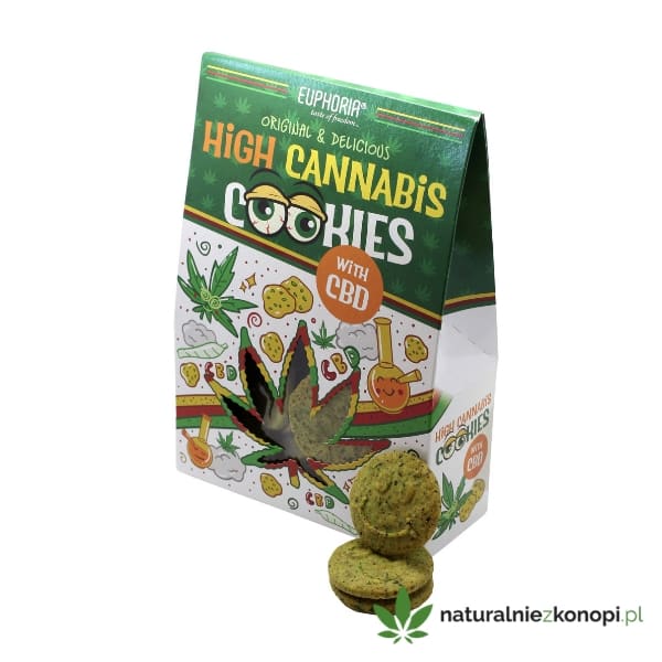 Ciastka konopne High Cannabis z CBD 100g