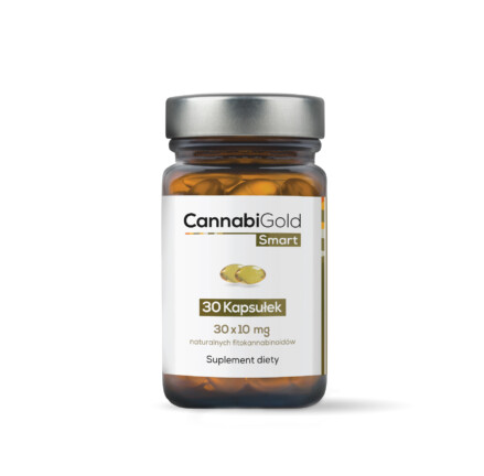 Kapsułki CANNABIGOLD SMART 30 x 10 mg CBD