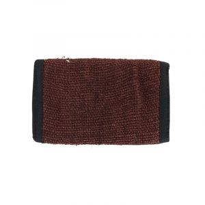 Konopny portfel na rzep - brązowy