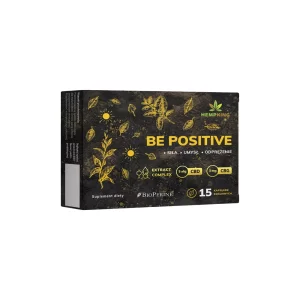 Be Positive - Extract Complex (5 mg CBD, 3 mg CBG) 15 kapsułek - Hemp King