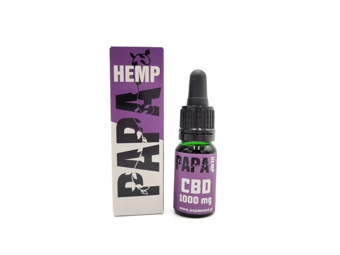 Olejek CBD 10% Full Spectrum 10ML PAPA HEMP