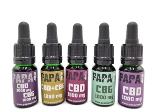 OLEJKI CBD Full Spectrum PAPA HEMP