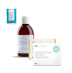 Eqology Pure Nordic Health – zestaw omega-3, K2+D3 i Nordic Energy Booster