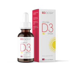 Eqology Vitamin D3 Drops – witamina D3 w kroplach na oleju MCT