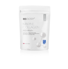 Eqology Marine Collagen Premium+ – hydrolizowany kolagen morski, smak cytrynowy